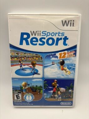 Nintendo Wii Sports Resort Complete CIB Game Tested MotionPlus Compatible